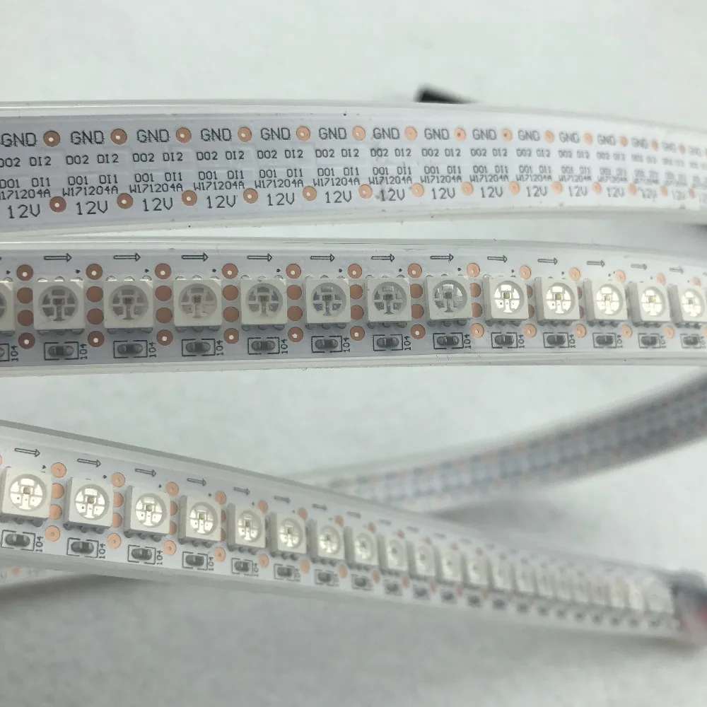 [Seven Neon] DC12V вход адресуемый RGB LED Полноцветная Пиксельная полоса чип GS8208