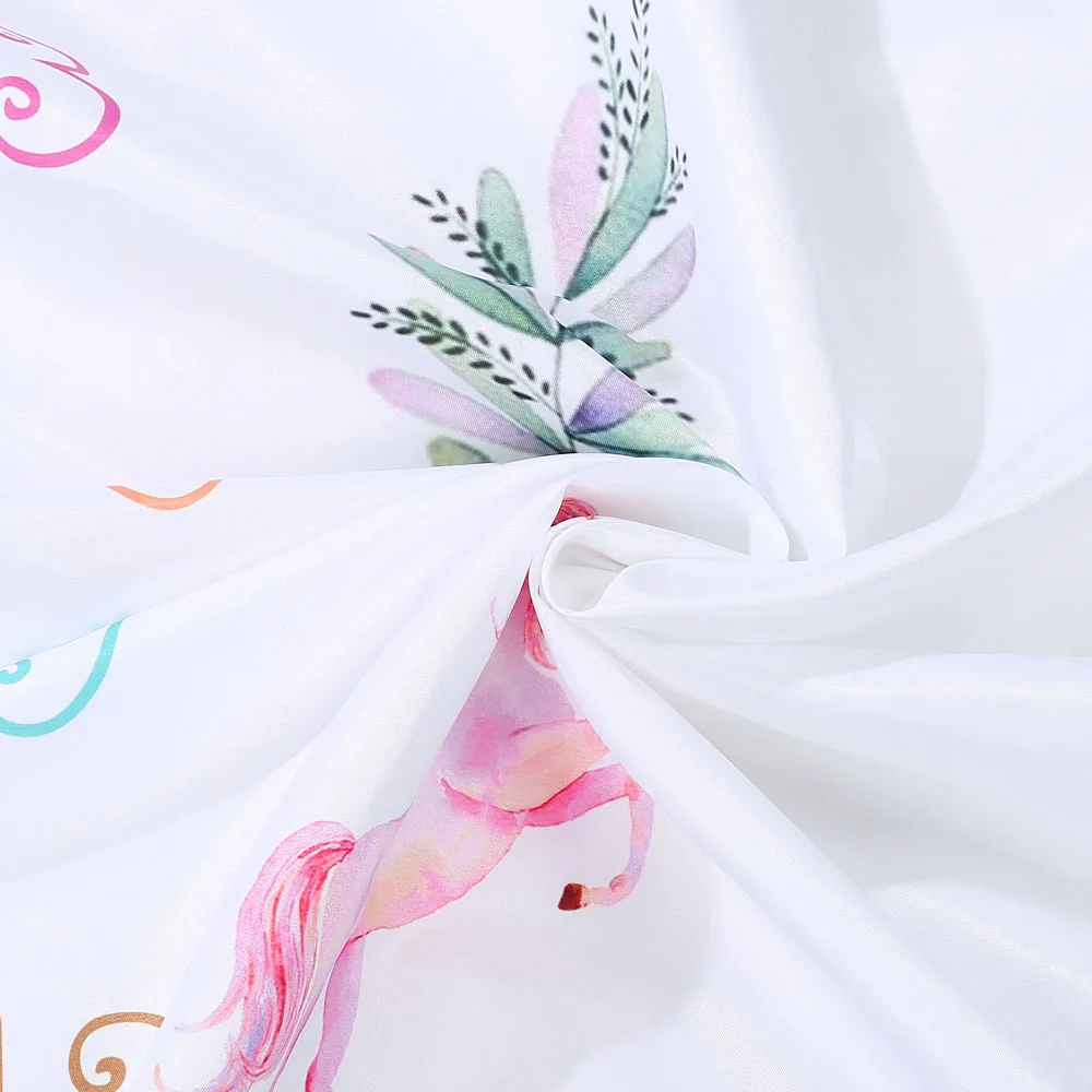 Новый тканевый фон для фотосъемки с единорогом декорация новорожденных