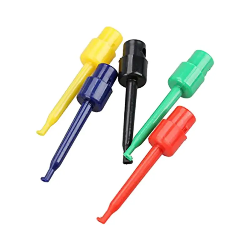 20 шт набор проводов Тест Крюк Зажим Захваты зонд для мультиметра Arduino SMT/SMD |