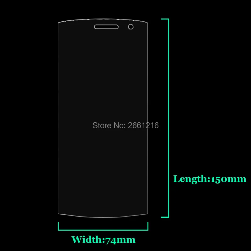 Для Homtom HT 7 закаленное стекло 9H 2.5D Премиум Защитная пленка для экрана HT7 5 5&quot |