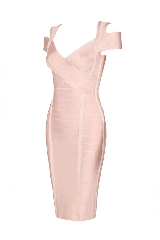 Оптовая продажа новинка 2016 года Цвет телесный розовый платье карандаш с лямкой