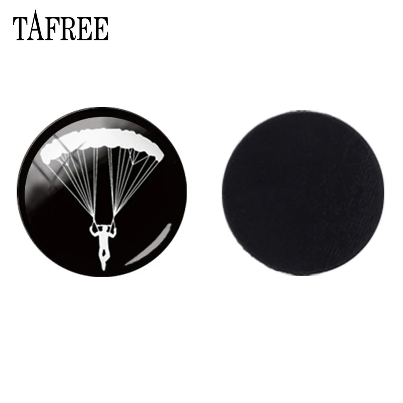 TAFREE наклейка на холодильник для спортивных мероприятий стеклянная Парашютная