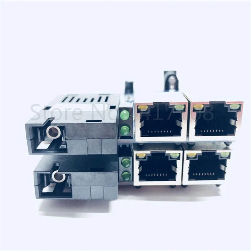 10/100M Fast Ethernet Switch Converter 20KM Fiber Optical Media Single Mode 2*RJ45 and 1*SC fiber Port PCBA | Мобильные телефоны и