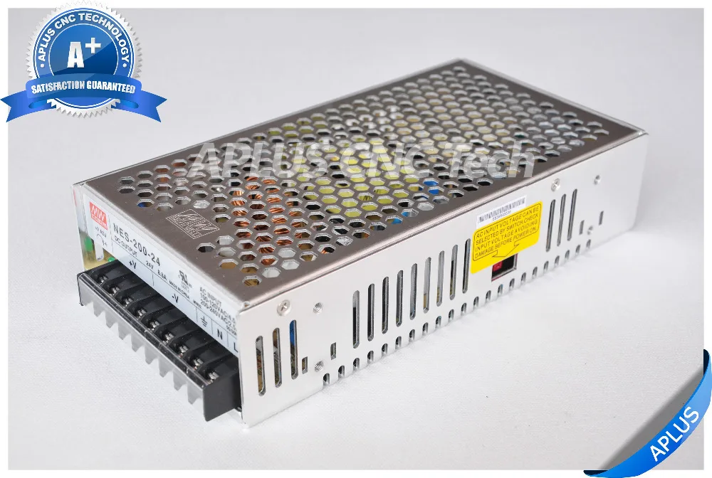 Среднее хорошее NES 200 24 Вт 24VDC одиночный выходной импульсный источник питания|supply