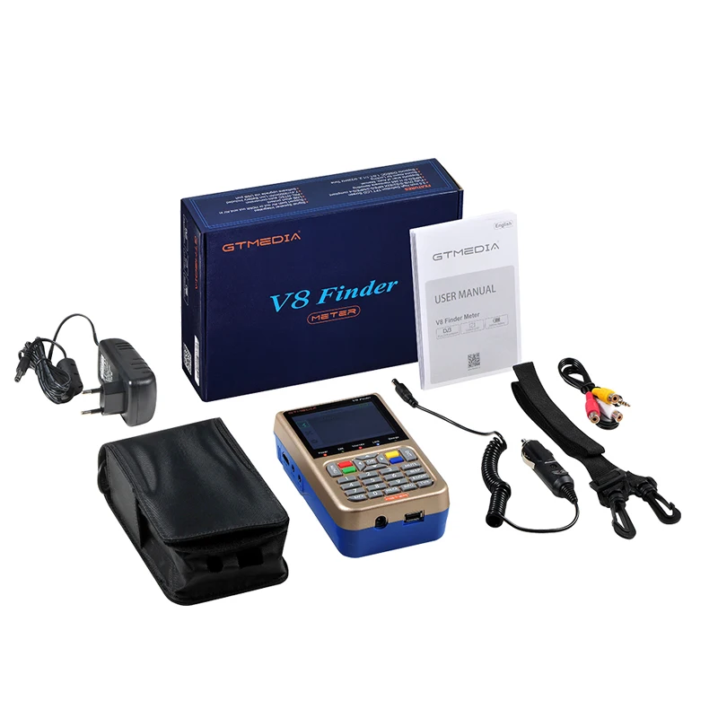 3 шт./лот DHL 5 шт/GTmedia Finder Цифровой спутниковый дюйма ЖК-дисплей DVB-S2 Высокое
