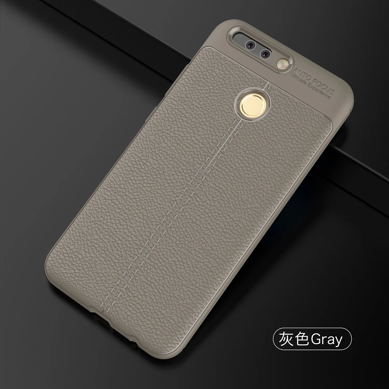 Gray Бампер чехол для Huawei P9 облегающий чехол для телефона EVA-L19 EVA-L29 EVA-L09 Мягкий Силиконовый противоударный чехол EVA L09 L19 L29 чехол для телефона - Цвет: Gray