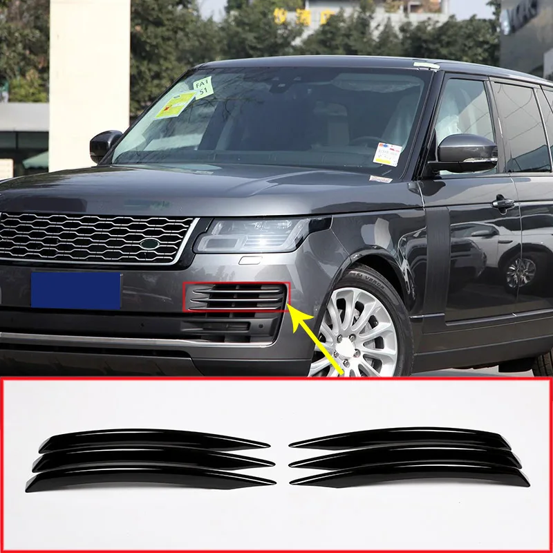 Для Land Rover Range Vogue 2018 2019 авто Стайлинг ABS Глянец хромированные передние