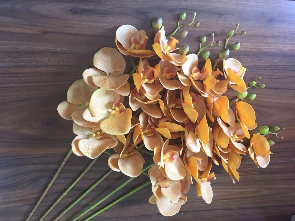 Высококачественные искусственные цветы бабочки орхидеи похожие на настоящие