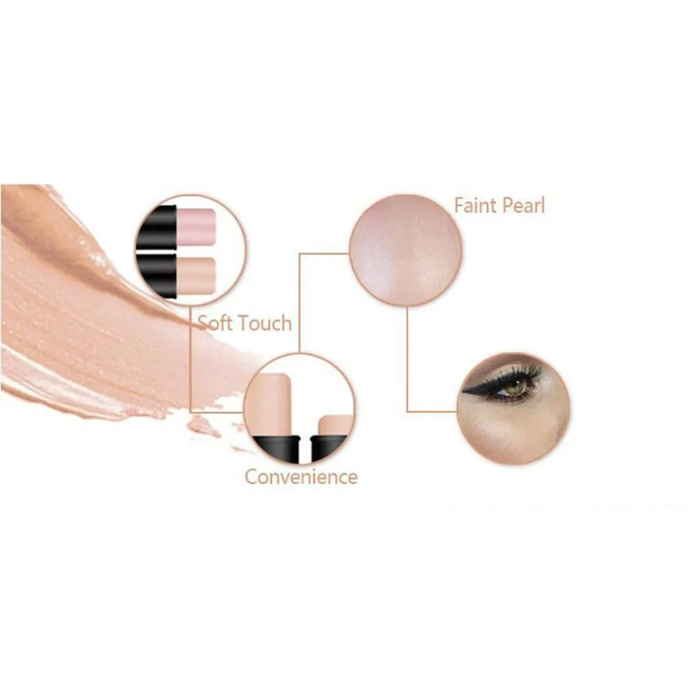 Highlighter Stick Long Lasting Facial Make-up Concealer Contouring Cream Highlight Pen Women Cosmetics | Красота и здоровье