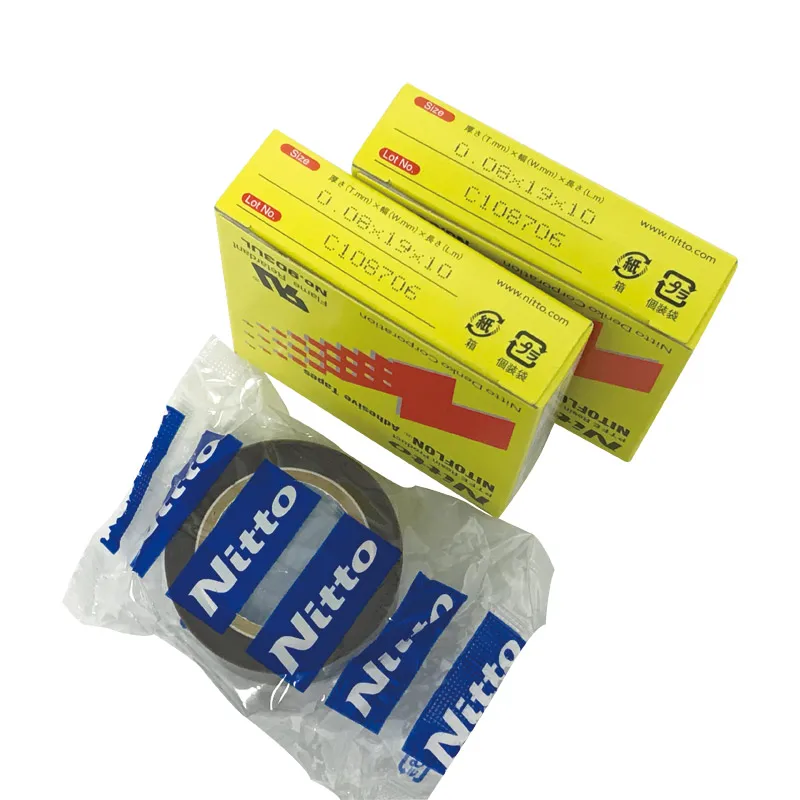 (50 шт./лот) Япония Nitoflon 903UL t0.08 мм * W 19 L10m Nitto Denko лента из ПТФЭ | Обустройство дома