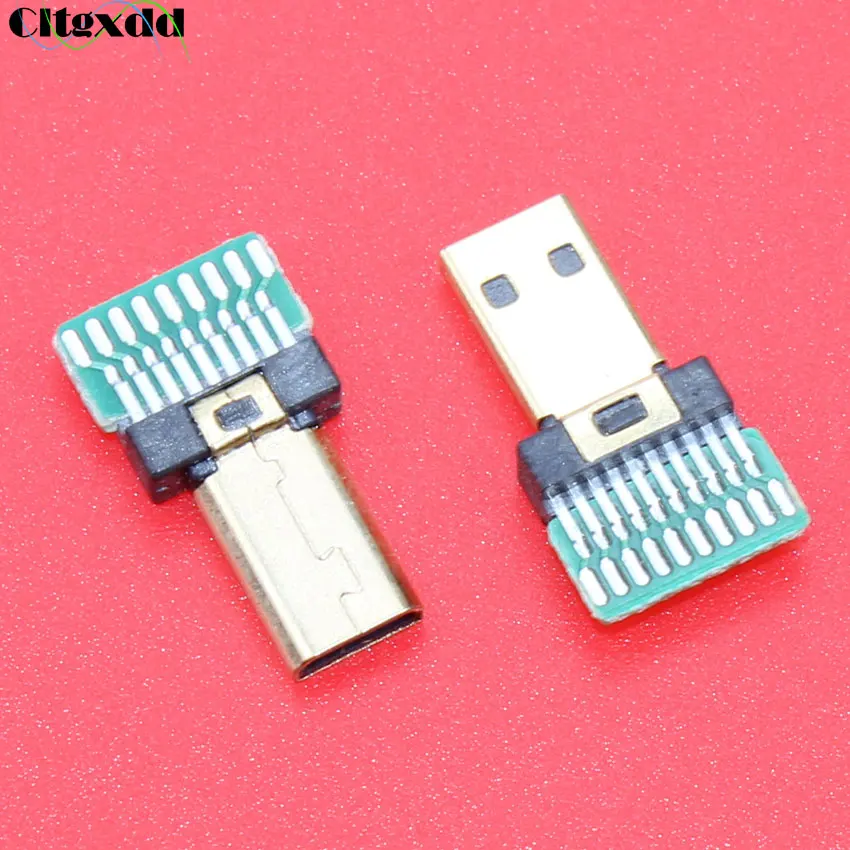 Cltgxdd 1 шт. D штекер с печатной платой тип провода HDMI разъем Тип тестовый передачи