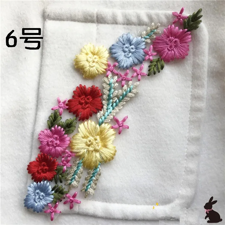 

sewing colored lace embroidered applique parche patches for clothes apliques de roupa sticker parches bordados para ropa