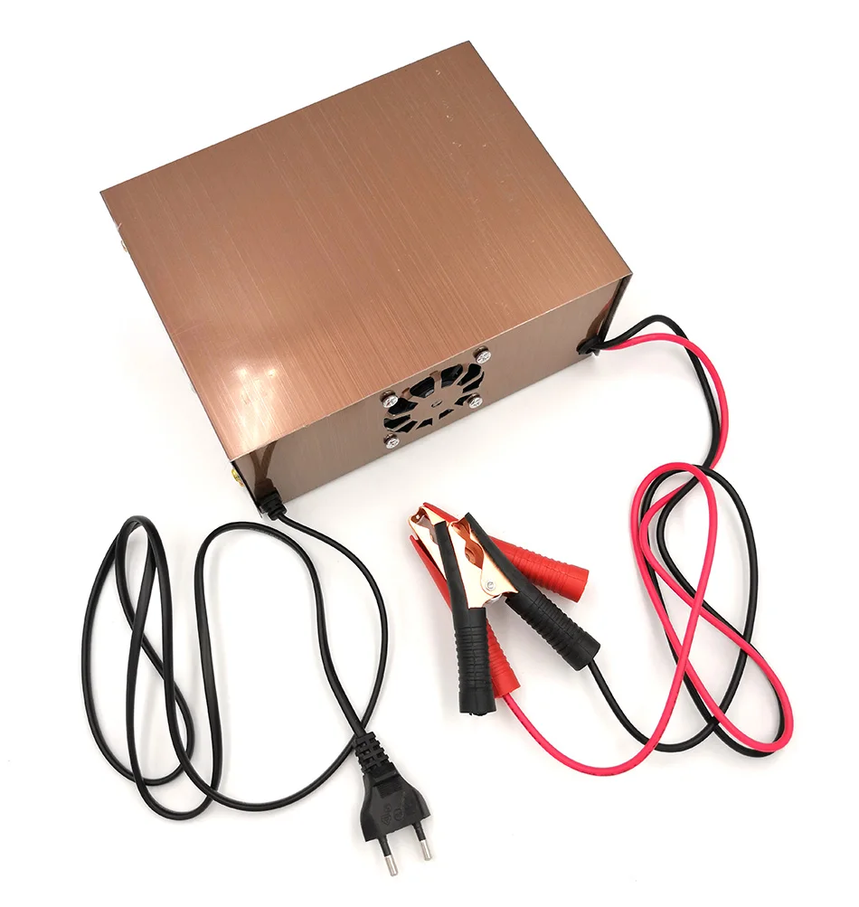 12 V 24 V автомобиль мотоцикл с клапанным регулированием пусковое устройство Батарея Зарядное устройство свинцово-кислотный CA кальция гель мА/ч. аккумулятор Мощность заряда 12 V 24 вольт постоянного тока ЖК-дисплей Дисплей