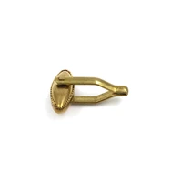 jewelry findings clothing accessories raw brass metal cufflinks custom shirt cufflinks with holes