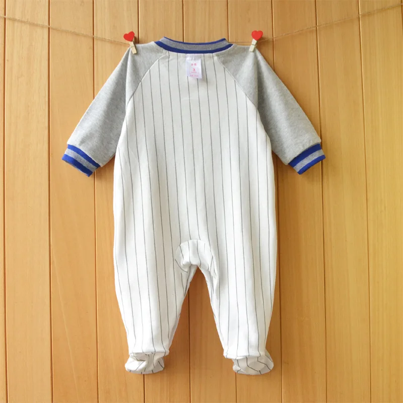 Baby Girl Footies Sleepwear Button Front Cotton One-Piece Clothes 3-12 Months |