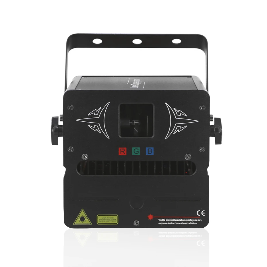 ALIEN 1 Вт RGB SD карта DMX 512 анимация PRO сценическое Лазерное освещение сканера