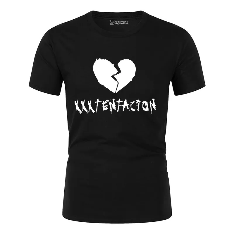 2019 XXXTentacion 100% хлопок печатная Футболка Мужская/Женская Повседневная крутая