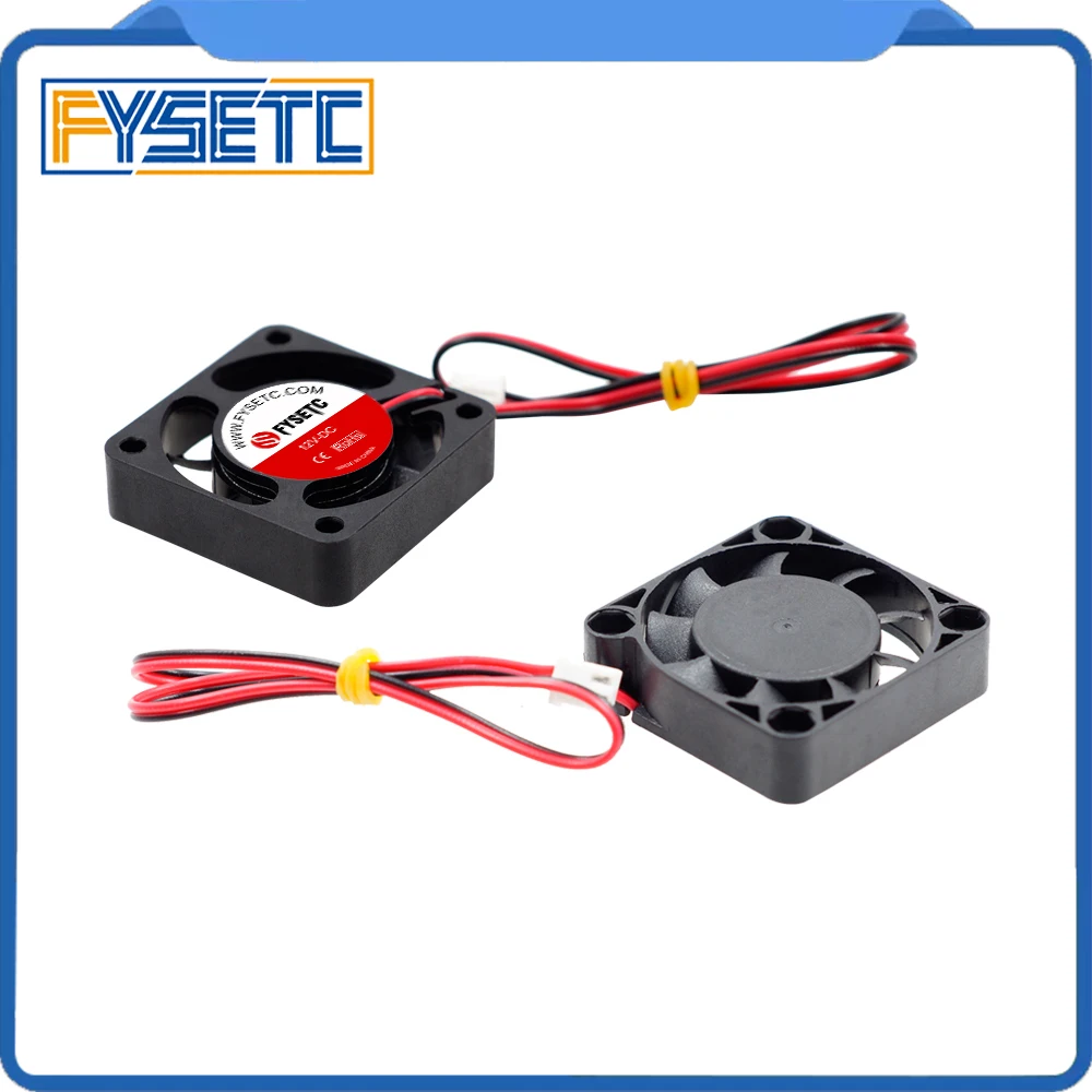 

1pc 3D Printer 4010 Cooling Fan 40x40x10mm 12V 0.11A With 2 Pin Dupont Wire 40x40x10mm