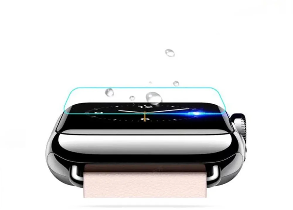 Z520 Экран протектор из закаленного Стекло Защитная пленка для Apple Watch версии 3 38