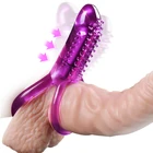 Высокий Эластичный Силиконовый вибратор для Для мужчин время задержки Секс-игрушки для пары взрослых интимные товары Сексуальные Продукты мужского пениса вибрационный