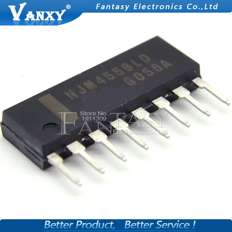10 шт. NJM4558L SIP8 NJM4558 SIP 4558L SIP-8 NJM4558LD новое и оригинальное IC
