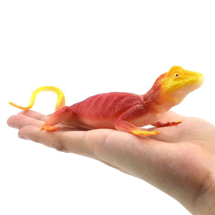 Фигурки ящериц 6 шт. пластиковые игрушки имитация рептилий дикие животные модель