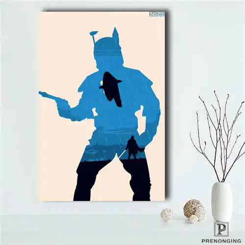 Пользовательские Звёздные войны (1) Печатный постер ткани стены искусства