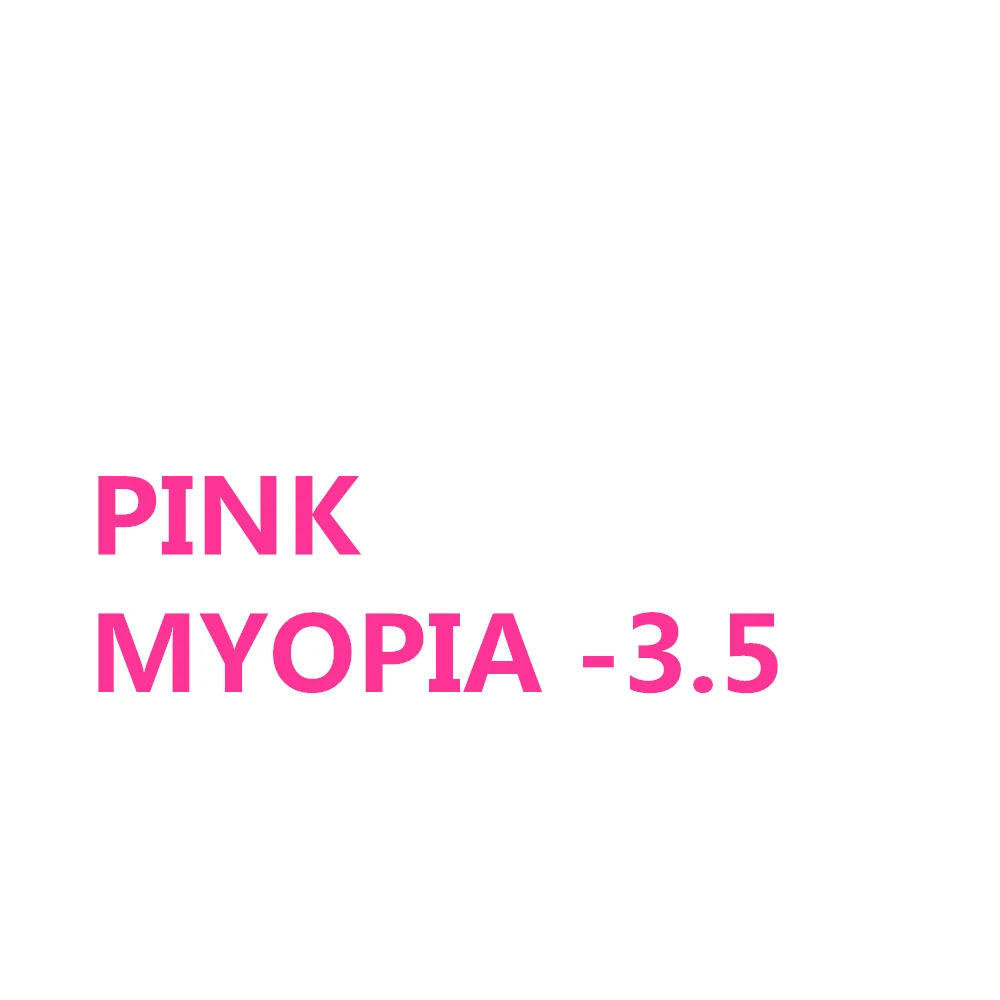 pink myopia 350 Профессиональные силиконовые очки для плавания для близорукости, диоптрийные спортивные очки, анти-туман, УФ очки для плавания с затычкой для ушей для мужчин и женщин - Цвет: pink myopia 350