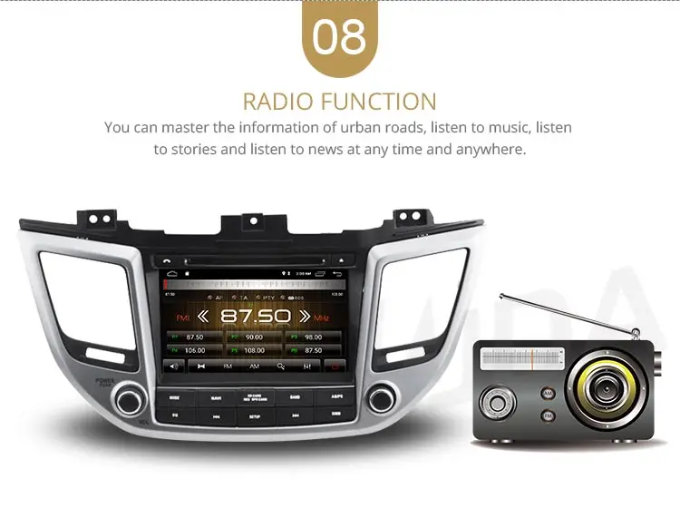 LJDA Android 10 автомобильный dvd-плеер для hyundai Tucson/IX35 2Din Автомагнитола gps Навигация стерео Мультимедиа wifi автоаудио