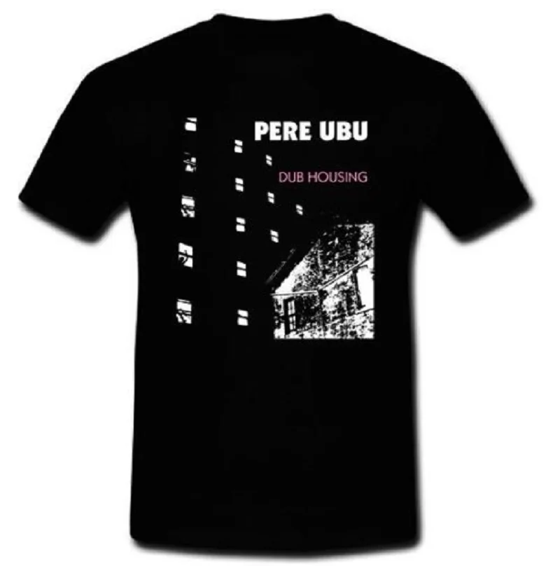 Новый высокое качество Повседневное Для мужчин Экипаж шеи короткий рукав Pere Ubu Dub
