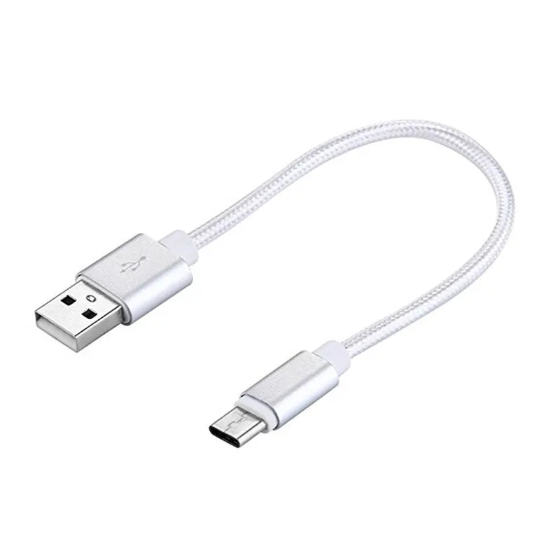 Type-C Быстрая зарядка нейлоновый USB C синхронизация данных адаптер зарядное