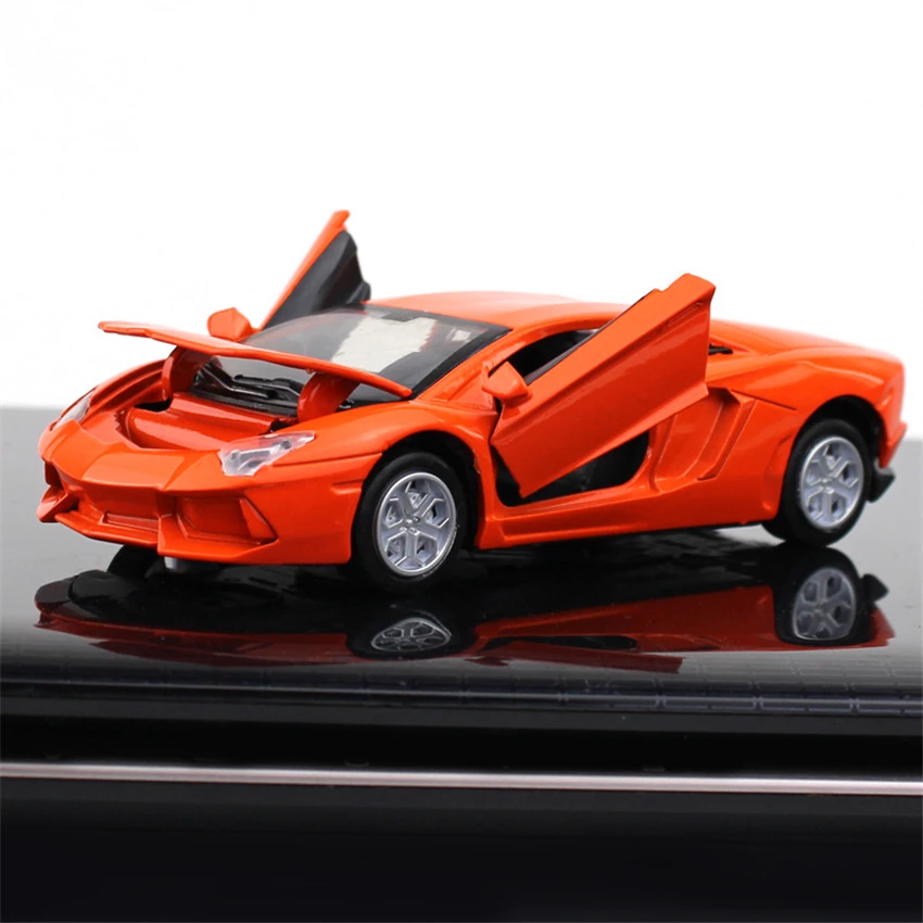 Eva2king 1:32 Сплав модель Роскошный спортивный автомобиль случайный цвет Миниатюрная