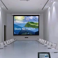 electric projector screen motorized projector screen automatic projector screen 100169 wall mounted