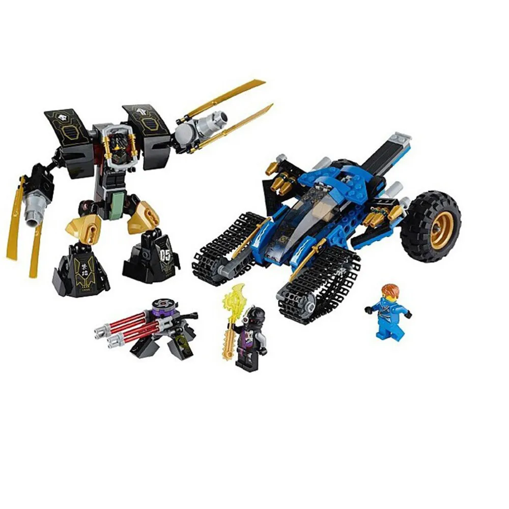 333 шт. Bela 10222 Ninjagoes Chariot гром Райдер строительные блоки наборы Кирпичи Классические