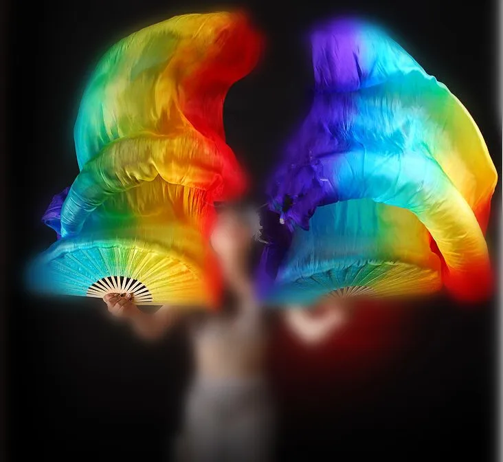 Фата из натурального шелка для танца живота 210/220/230 см|dance silk veil|belly dance veilsilk veil |