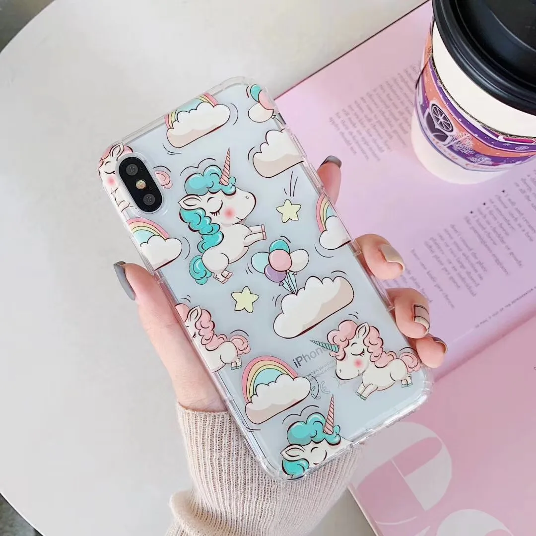 Прекрасный телефон с изображением Минни единорога чехол для iPhone 7 8 66 6s plus x xs max xr