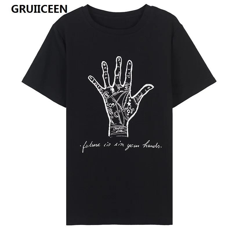 GRUIICEEN новинка 2018 летняя повседневная женская футболка футболки с короткими