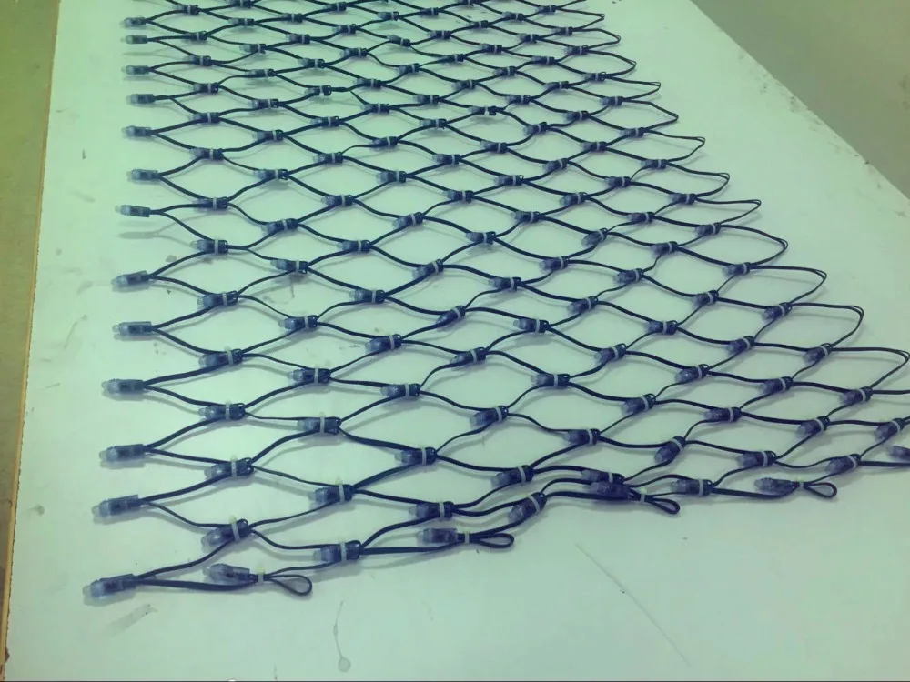 Индивидуально СИД полноцветный Чистый пиксель DC12V WS2811 контролируется Зеленая