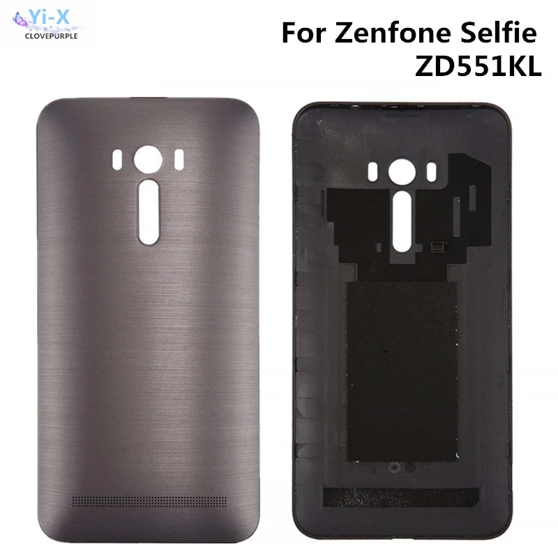Задняя крышка батарейного отсека для Asus Zenfone Selfie ZD551KL задняя с логотипом|Корпусы и