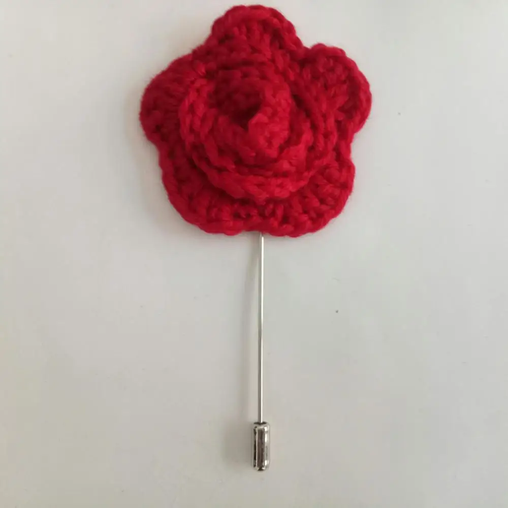 Женская тканевая жемчужная шерстяная Цветочная брошка Pin кардиган рубашка шаль