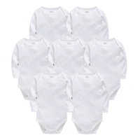 baby bodysuits cotton newborn blank long sleeve 0 24 months boy white body bebes blanco roupa menina baby girl clothing solid