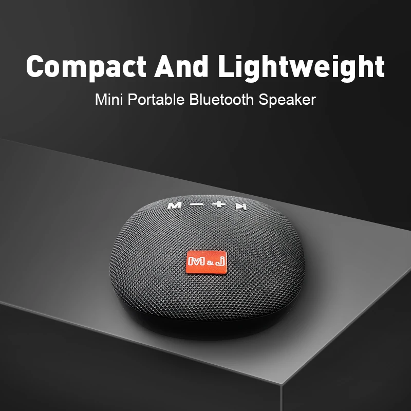 M& J беспроводной портативный Bluetooth динамик Водонепроницаемый мини стерео музыкальная Колонка открытый Handfree громкий динамик Suppot TF/SD карта