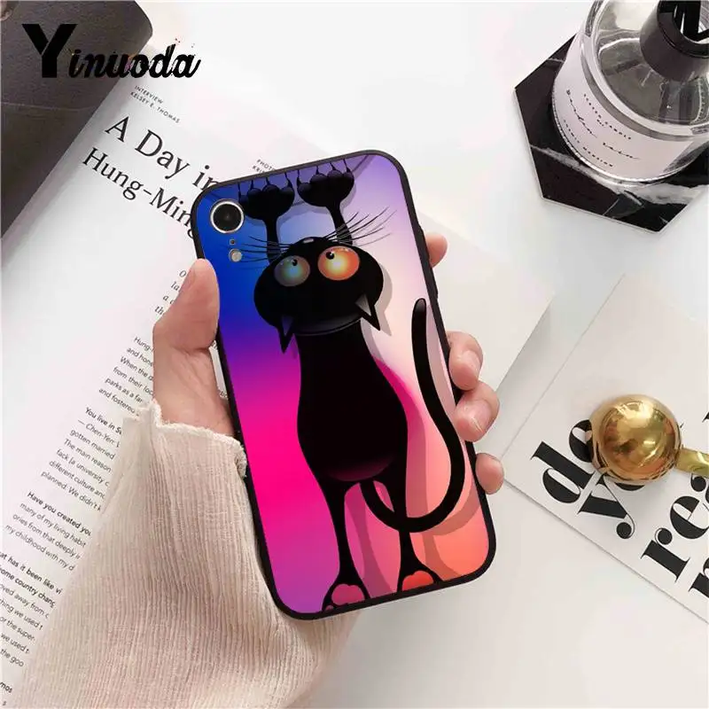 Силиконовый чехол Yinuoda для iPhone 8 7 6 6S 6Plus X XS MAX 5 5S SE XR 10 11 pro max | Мобильные телефоны и