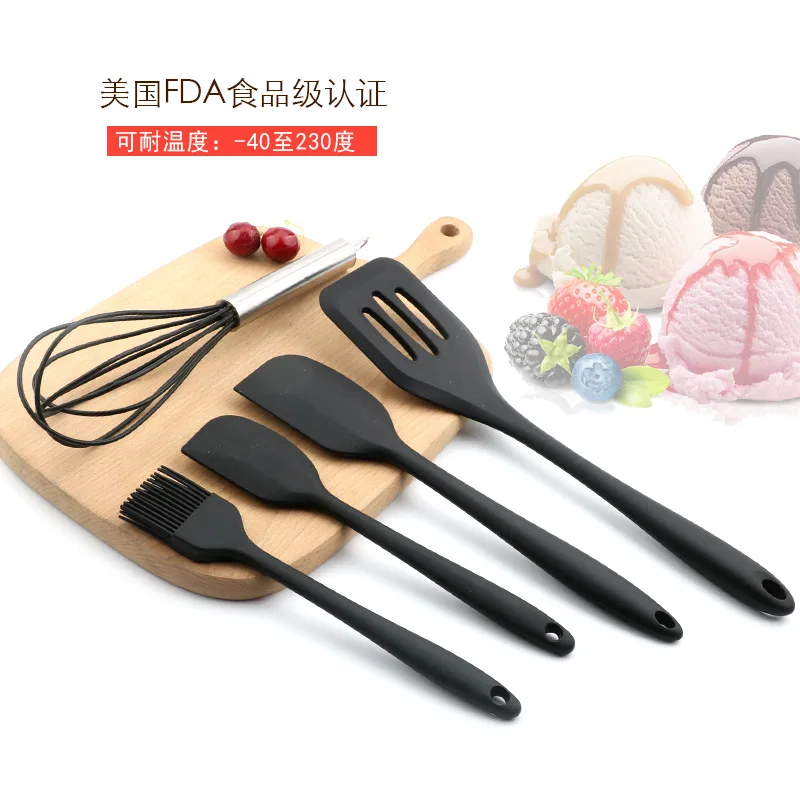 5 шт./компл. силиконовые наборы инструментов для приготовления пищи ложка яиц