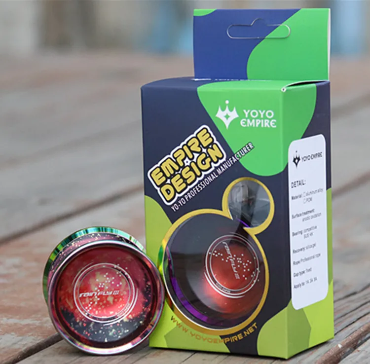 Новое поступление 2019 YOYOEMPIRE RainFly3 YOYO для профессионального цветное кольцо yo 7075