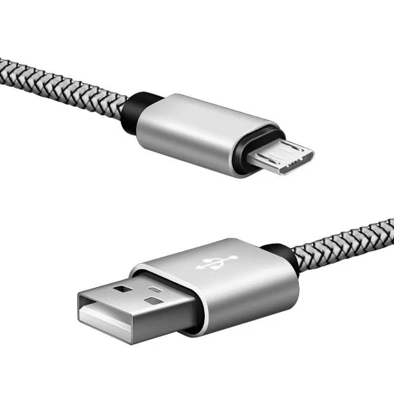 20 см нейлоновое зарядное устройство Micro USB 2 0 для samsung galaxy J3 j5 2016 j7 2017 j4 j6 j8 s4 s6 note 3 4