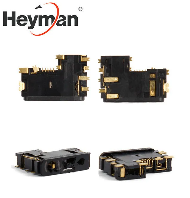 Heyman(5 шт./партия) разъем для зарядки для мобильных телефонов Nokia 1200,1202, 1208,1650, 2332c, 2600c, 2630,2760, 5000