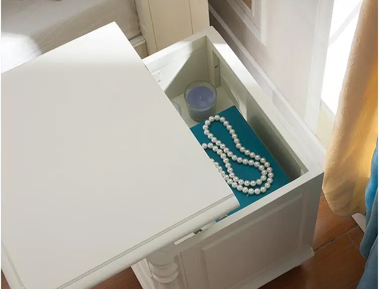 Американский кантри ретро спальня два ящика прикроватный Шкаф Европейский стиль