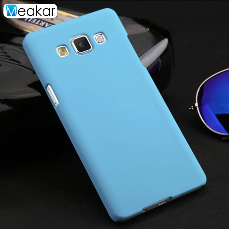 Coque 5.5For samsung Galaxy A7 чехол для samsung Galaxy A7 Duos Sm A700 A700FD A700F A7000 телефона чехол-лента на заднюю панель - Цвет: sky blue