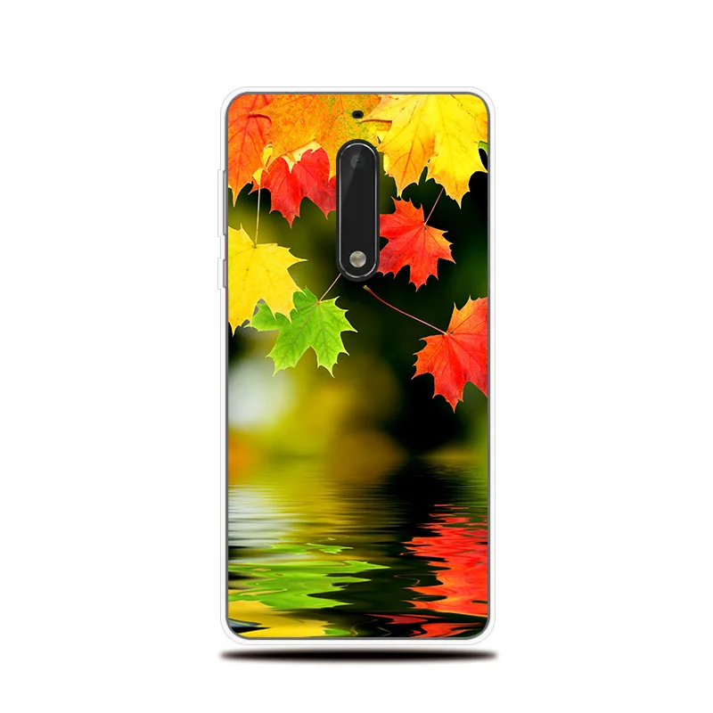 Чехол для телефона Nokia 3 5 6 8 Мягкая обложка пейзажа рисунком силиконовые Коке 2 1 Plus